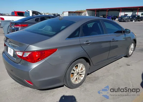 2014 Hyundai Sonata Gls из США, поврежденный, VIN 5NPEB4AC7EH820957